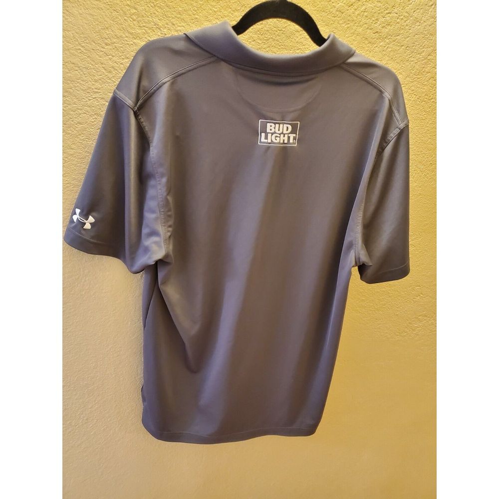 Under Armour Shirt Mens M Loose Arizona Cardinals Polo Heatgear Loose - Picture 6 of 6